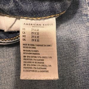 American Eagle jeans… barely worn…washed look denim